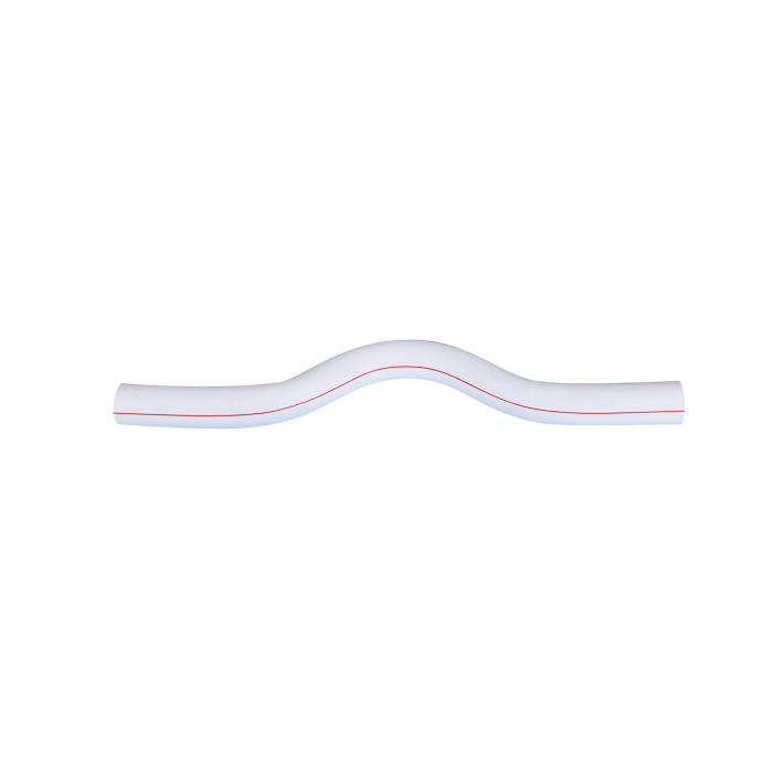 Plastic pipe fitting ppr long bypass bend