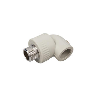 PPR pipe fitting male threaded elbow