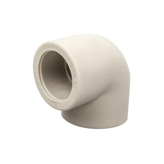 Plastic Pipe Fitting PPR 90 Degree Elbow
